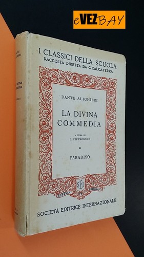 Divina commedia paradiso - commedia,