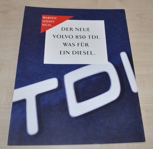 Volvo 850 tdi depliant - tdi,