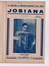ACCORDÉON CLAUDY SERVAIS