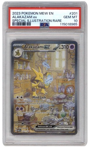 Pokemon alakazam 151 - pokemon, en