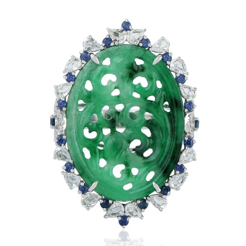Anello donna oro bianco - da,