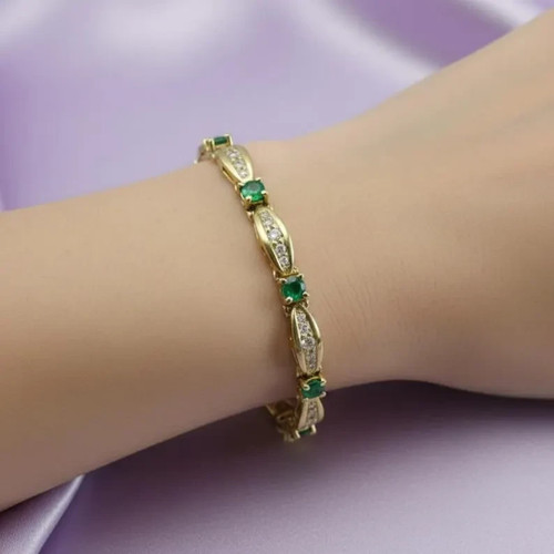Bracciale tennis donna 12ctw - tennis,