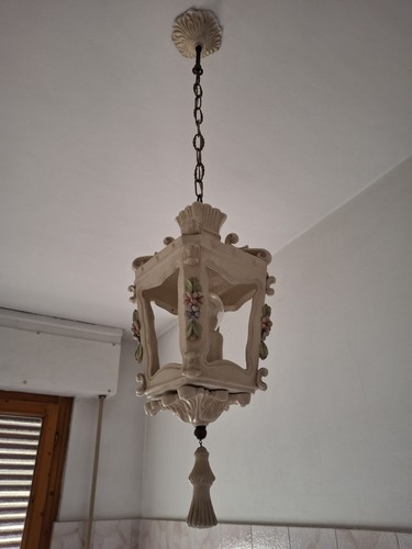 Lampadario lanterna shabby - lanterna,