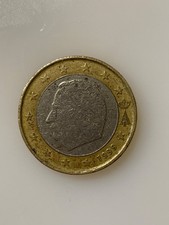 MONETA RARA DA 1 EURO BELGIO 1 SERIE ANNO 1999 con errori conio