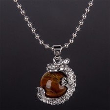 COLLANA CON CIONDOLO PIETRA