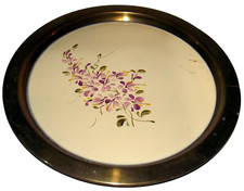Vassoio in Ottone  Ø cm. 29