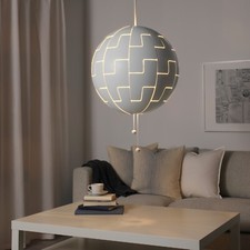 Lampadario IKEA PS 2014 David Wahl Design White Green Death Star Pendant lamp