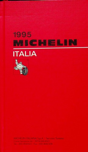 Guida michelin italia 1995 - michelin, 1995.