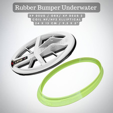 Protezione bobina XP Deus 2 UW - HF2 ellisse 24x13 cm 9,5x5 Coil Bumper 16 colori
