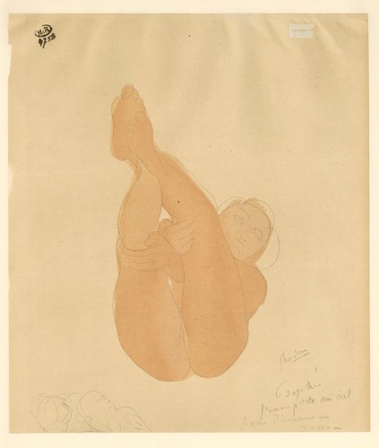 Auguste rodin pochoir - auguste,