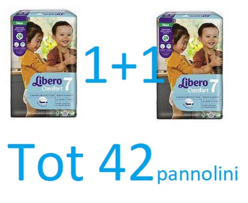 Pannolini libero comfort 7mis - comfort,