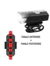 KIT LUCI LUCE FARO A LED BICI