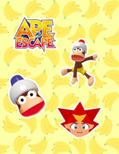 Ape Escape Retro Video Game