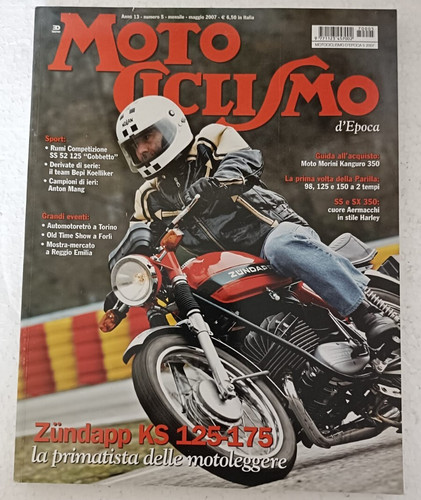 Motociclismo epoca 2007 - d'epoca,