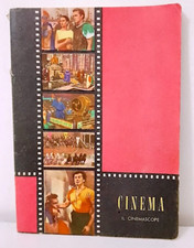 CINEMASCOPE 50s Standa magazzini italy Pigna quaderno scuola notebook hollywood