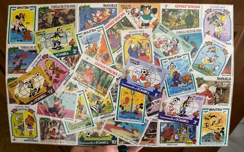 Walt disney stamps with - disney,