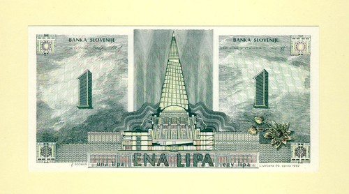 Slovenia lipa unc proposta - slovenia, 1