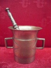 Bel Vecchio Mortaio In Bronzo Con Pestello!