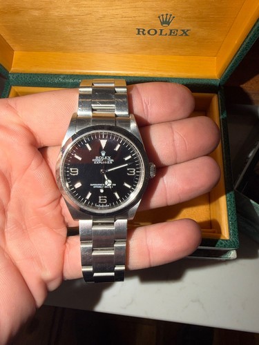Rolex explorer 36mm black - explorer, 36mm,