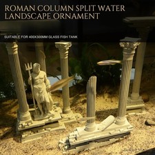 🏛️ Set di Colonne Romane in Resina – 3 Scenari Decorativi (18,4 cm)