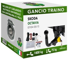 Gancio Verticale Estraibile