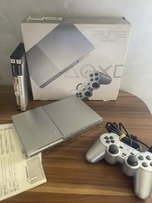 Console Sony PlayStation 2 SCPH-90000 Slim Satin Silver SS + Controller + Giochi