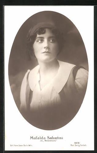 Cantante lirica mafalda - la,