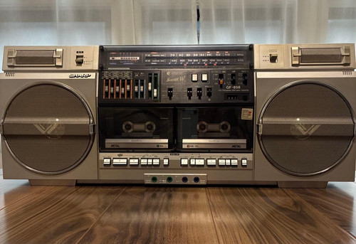 Sharp 858 radio - gf-858, cassette