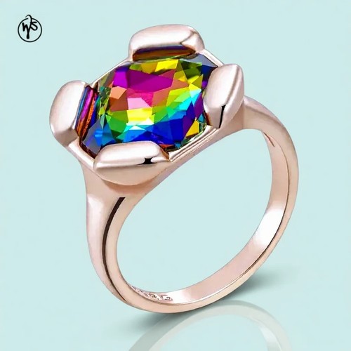 Anello placcato oro 585