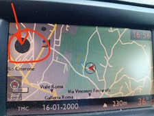 Schermo display multifunzioni navigatore Citroen C3 II SC 1.4 LPG 2010 Leggi Des