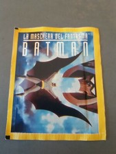 BUSTINA FIGURINE VINTAGE EDIZIONI EDIGAMMA BATMAN LA MASCHERA DEL FANTASMA 