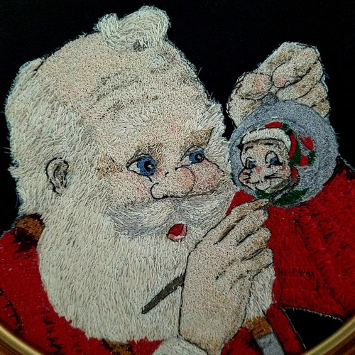Vintage anni santa punto - vintage,