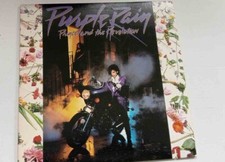 LP 12" VINYL PRINCE AND THE REVOLUTION PURPLE RAIN 1984 POSTER VINILE 33 GIRI