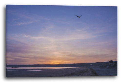 Tela cornice tramonto - tela/cornice,