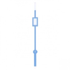 Zenith Lancetta secondi blu El