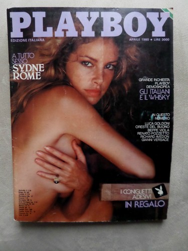 Playboy aprile 1980 sydne rome - 1980,