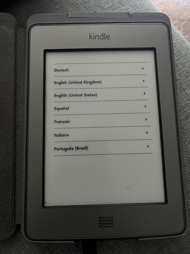 Amazon kindle touch - amazon, 4a