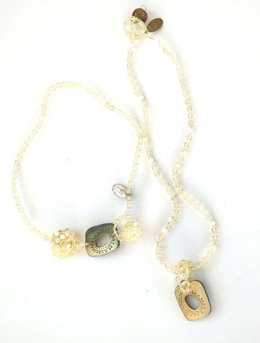 Set collana bracciale perle - collana,