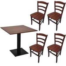 Set Tavolo contract con piede