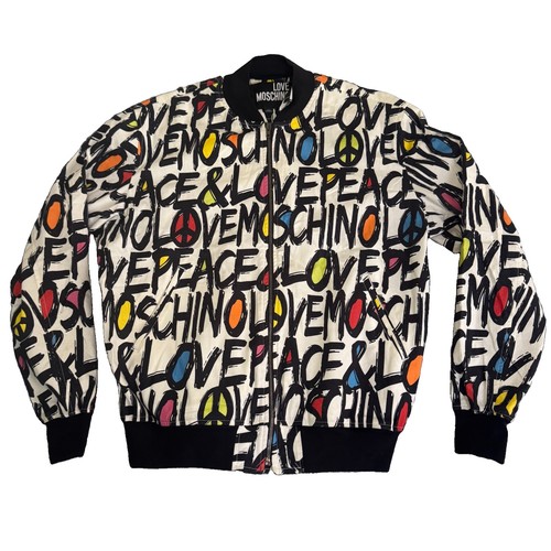 Bomber uomo love moschino - love, con