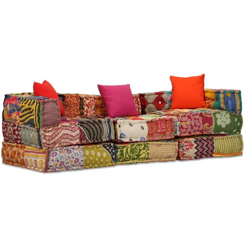 Pouf modulare posti con - 2,