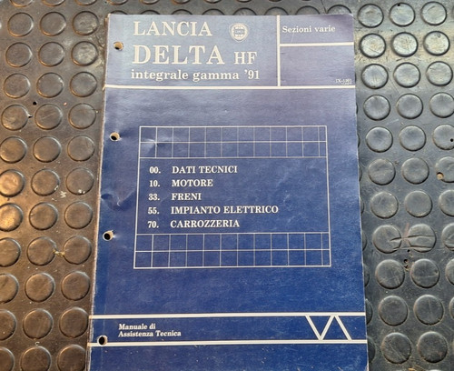 Lancia delta integrale - lancia, hf