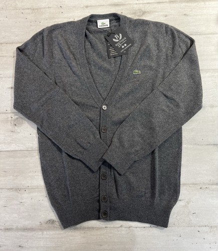Maglione cardigan lacoste 100 - lacoste, 100%