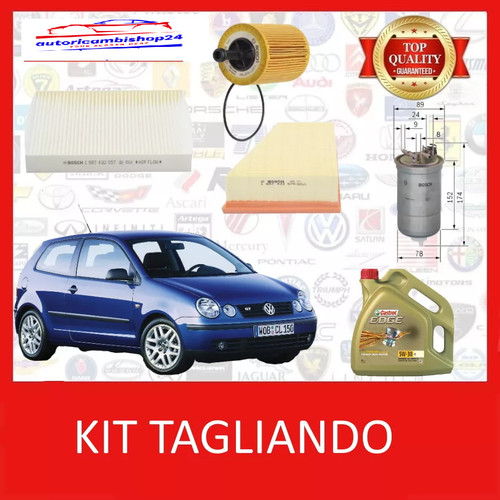 Kit tagliando filtri 4lt - filtri, +