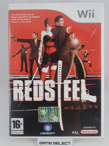 Red steel nintendo - red,