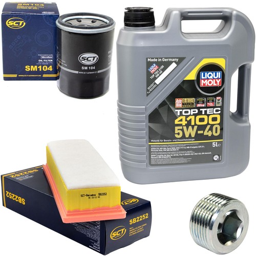 Kit filtro olio motore 5w40 - filtro, 5