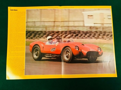 Ferrari testa rossa - ferrari, centrefold