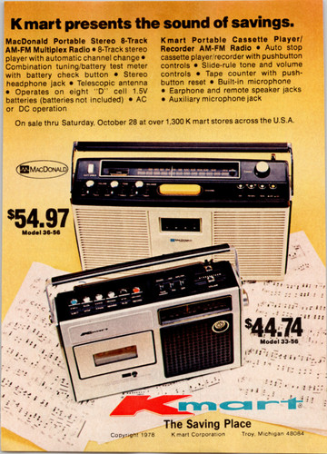 Radio cassette kmart - radio,