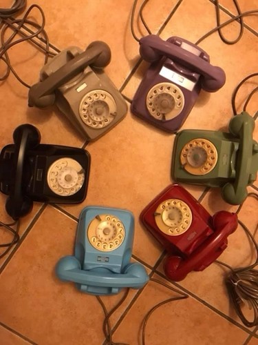 Telefono fisso vintage a - 1,