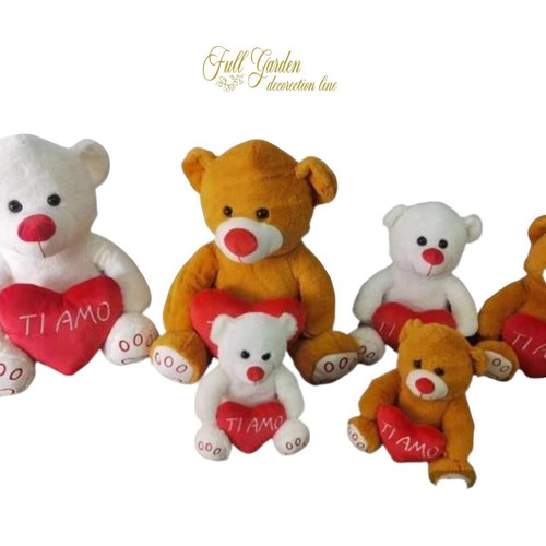 Peluche cuori san - peluche, ti